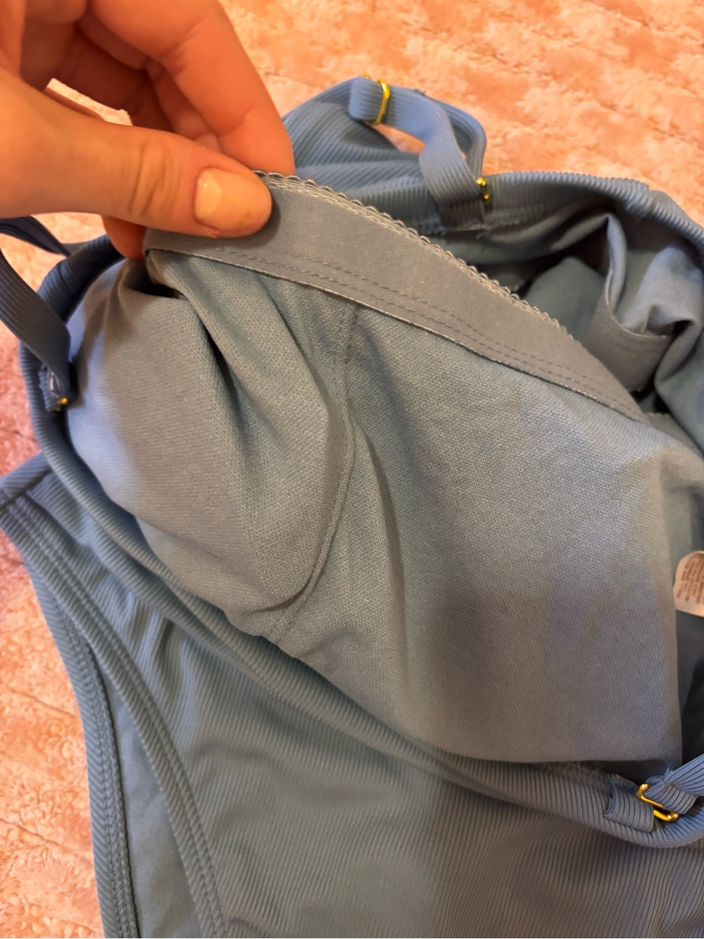 Retro Ruched One-Piece Swimsuit - Picture 4 of 7